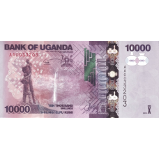 P52a Burundi 10.000 Francs Year 2010